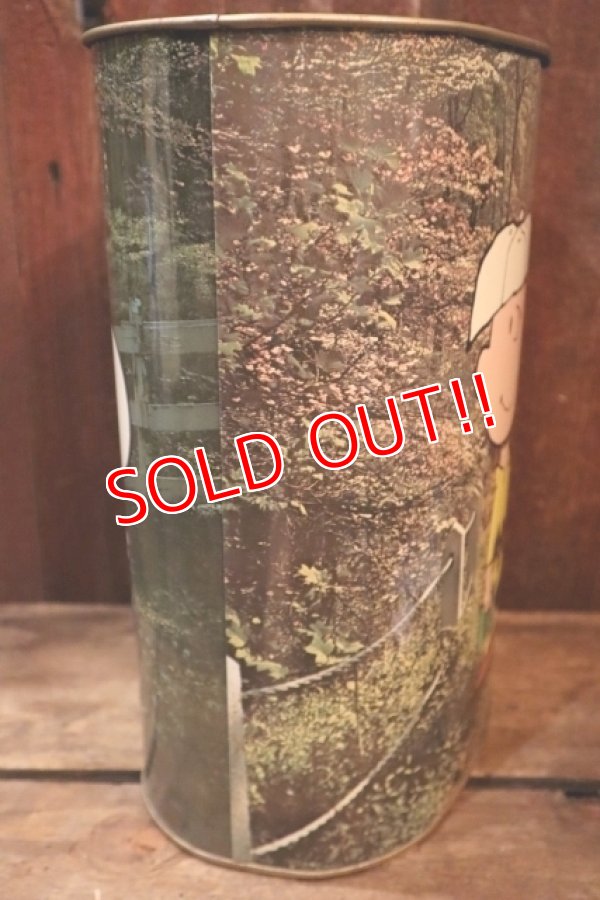 画像6: ct-250205-77 Snoopy & Charlie Brown / CHEINCO 1960's-1970's Trash Box