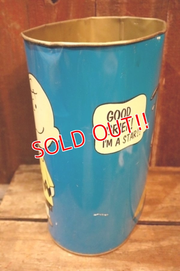 画像9: ct-250205-77 PEANUTS / CHEINCO 1960's-1970's Trash Box