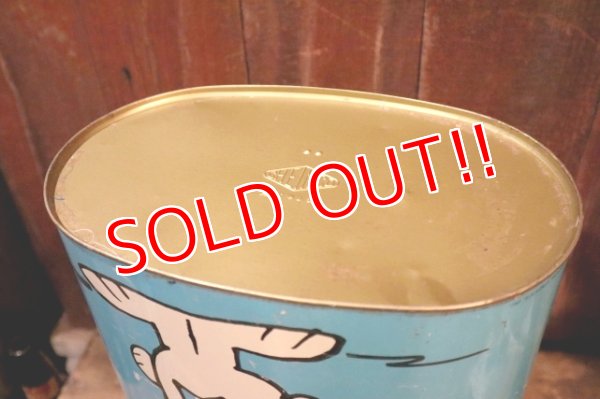 画像13: ct-250205-77 Snoopy & Charlie Brown / CHEINCO 1970's Trash Box