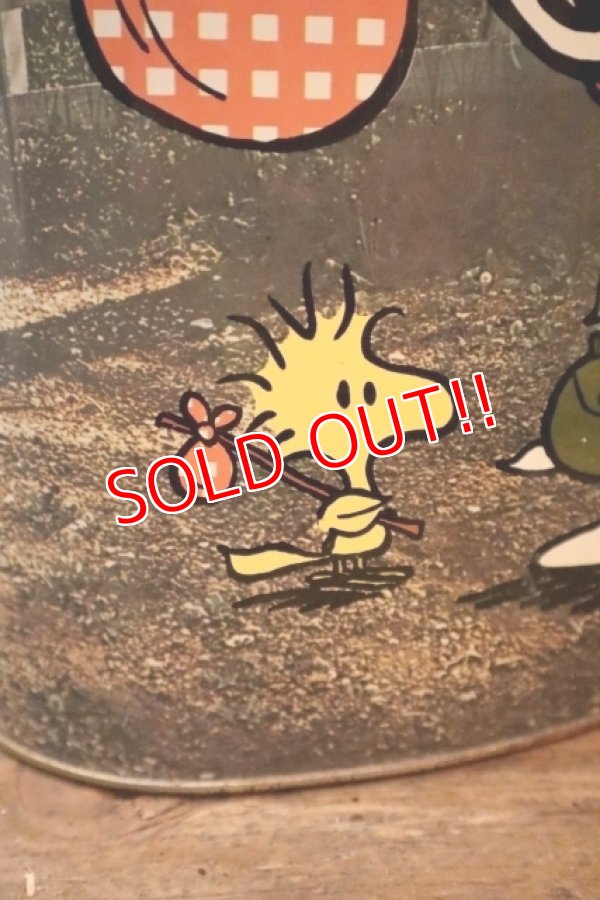 画像7: ct-250205-77 Snoopy & Charlie Brown / CHEINCO 1960's-1970's Trash Box