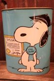 画像4: ct-250205-77 Snoopy & Charlie Brown / CHEINCO 1970's Trash Box