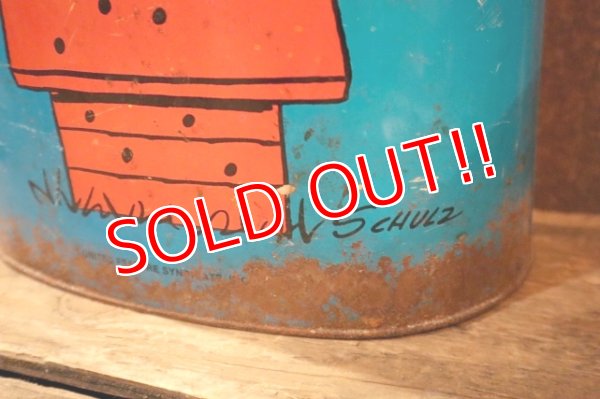 画像4: ct-250205-77 Snoopy (Flying Ace) & Lucy / CHEINCO 1970's Trash Box