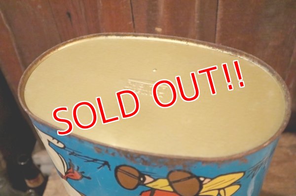 画像13: ct-250205-77 Snoopy (Flying Ace) & Lucy / CHEINCO 1970's Trash Box