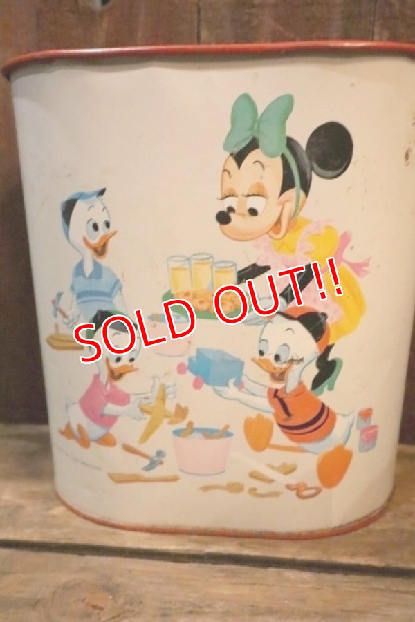 画像4: ct-250319-51 Walt Disney's / 1960's-1970's Trash Can