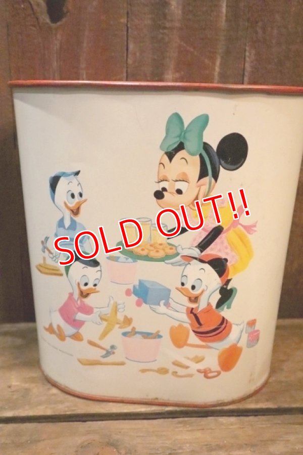 画像1: ct-250319-51 Walt Disney's / 1960's-1970's Trash Can