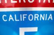 画像3: dp-250531-13 Road Sign "INTERSTATE CALIFORNIA 5"
