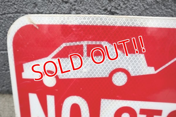 画像3: dp-250531-10 Road Sign "NO STOPPING ANY TIME"