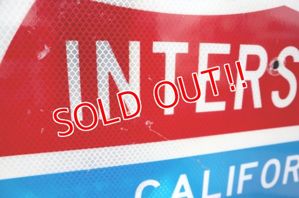 画像2: dp-250531-13 Road Sign "INTERSTATE CALIFORNIA 5"