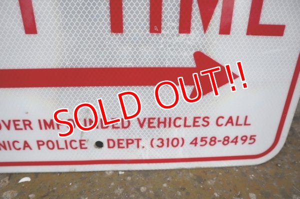 画像5: dp-250531-10 Road Sign "NO STOPPING ANY TIME"