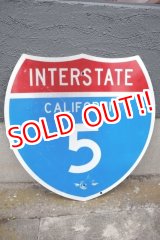 画像: dp-250531-13 Road Sign "INTERSTATE CALIFORNIA 5"