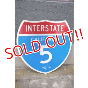 画像: dp-250531-13 Road Sign "INTERSTATE CALIFORNIA 5"