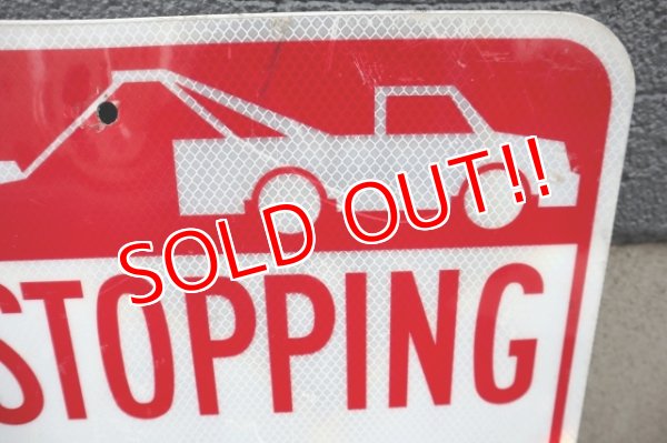 画像2: dp-250531-10 Road Sign "NO STOPPING ANY TIME"