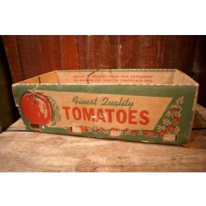 画像: dp-250319-15 Finest Quality TOMATOES / Vintage Cardboard Box