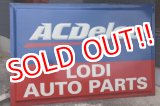 画像: dp-230601-64 【店頭ピックのみ・発送不可】AC Delco AUTO PARTS Sign