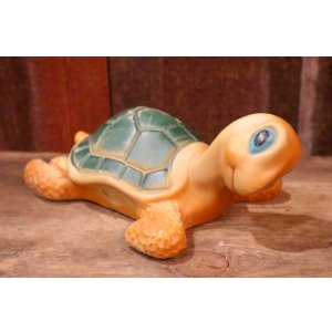 画像: ct-250205-30 UNKNOWN 1950's TURTLE SQUAKY DOLL