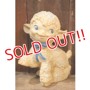 画像: ct-250205-30 UNKNOWN 1960's〜 LAMB SQUAKY DOLL