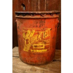 画像: dp-250205-75 WHEAT BELT 1950's-1960's QUALITY LUBRICANTS 5 U.S. GALLONS CAN