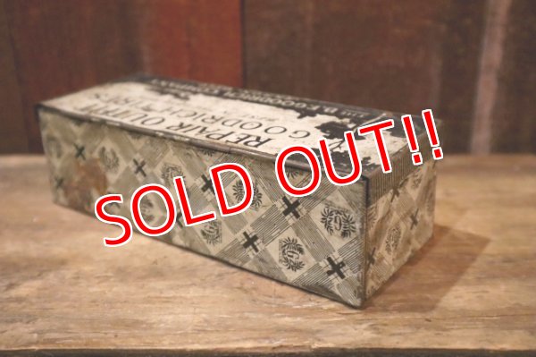 画像5: dp-250531-02 GOODRICH TIRES 1920's-1930's REPAIR OUTFIT TIN CASE