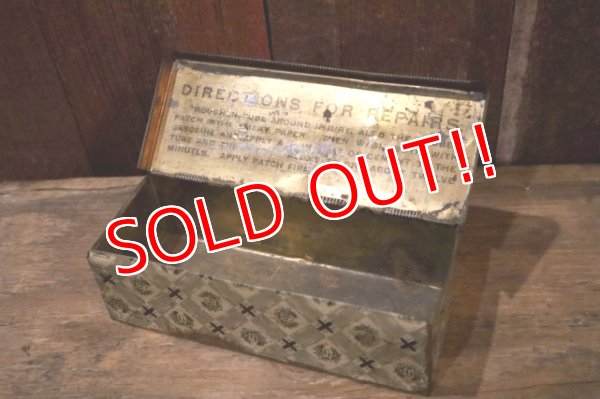 画像7: dp-250531-02 GOODRICH TIRES 1920's-1930's REPAIR OUTFIT TIN CASE