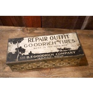 画像: dp-250531-02 GOODRICH TIRES 1920's-1930's REPAIR OUTFIT TIN CASE