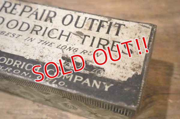 画像2: dp-250531-02 GOODRICH TIRES 1920's-1930's REPAIR OUTFIT TIN CASE