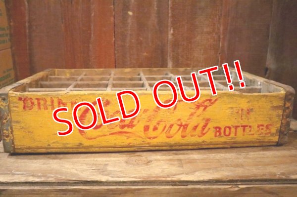 画像4: ck-001 Coca-Cola 1950's WOOD BOX