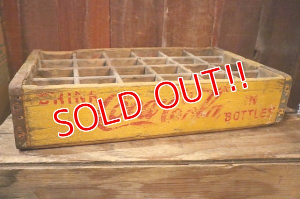 画像1: ck-001 Coca-Cola 1950's WOOD BOX