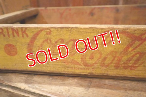 画像5: ck-002 Coca-Cola 1950's WOOD BOX