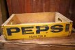 画像1: dp-250615-01 PEPSI 1960's-1970's WOOD BOX