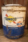 画像1: dp-250618-20 SUNOCO DX 1970's 5 U.S. GALLONS OIL CAN