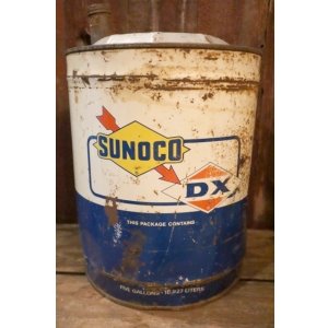 画像: dp-250618-20 SUNOCO DX 1970's 5 U.S. GALLONS OIL CAN