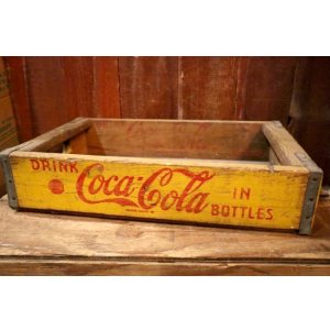 画像: ck-002 Coca-Cola 1950's WOOD BOX