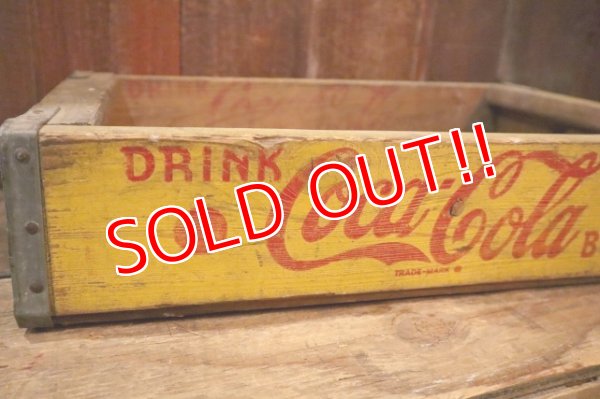 画像2: ck-002 Coca-Cola 1950's WOOD BOX