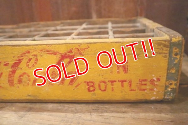 画像3: ck-001 Coca-Cola 1950's WOOD BOX