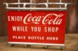 画像2: ck--003 Coca-Cola 1950's Shopping Cart Bottle Holder
