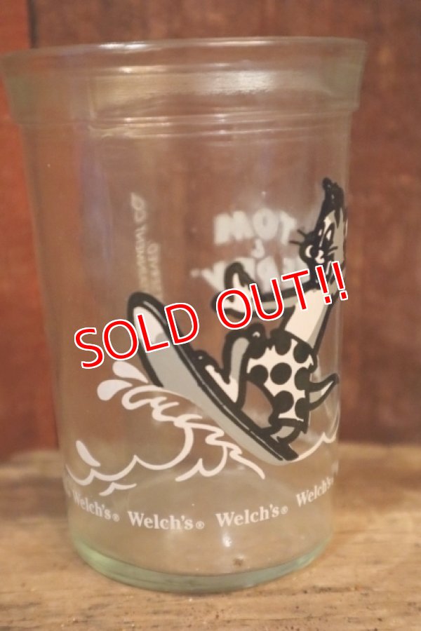 画像2: gt-250618-03 TOM & JERRY / 1990 Welch's Glass "TOM"