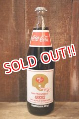画像: ck-004 Coca-Cola × 7 ELEVEN / San Francisco 49ers 1984 Word Champion Bottle