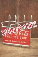 画像: ck--003 Coca-Cola 1950's Shopping Cart Bottle Holder