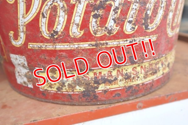 画像7: dp-250618-29 Husman's "THE BEST" Potato Chips Can