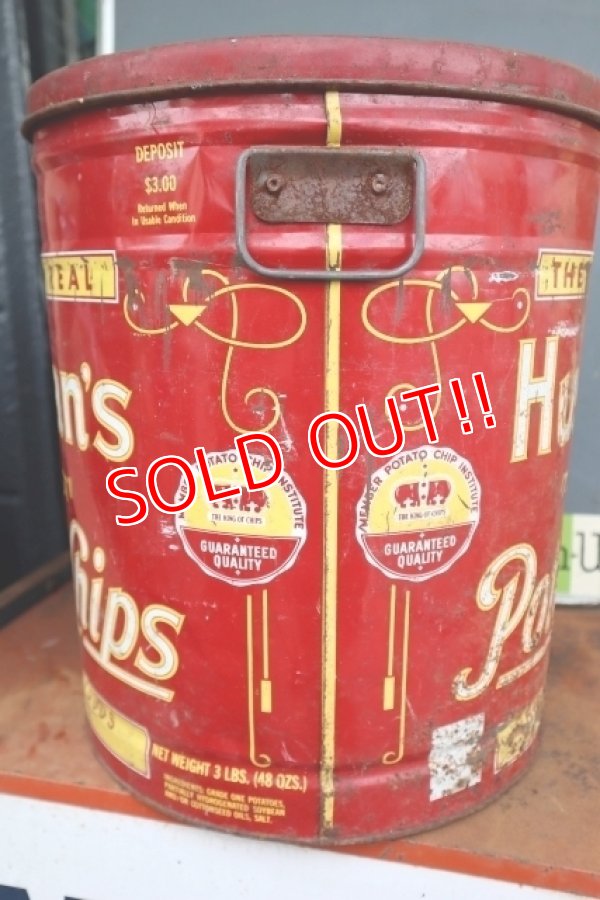 画像8: dp-250618-29 Husman's "THE BEST" Potato Chips Can