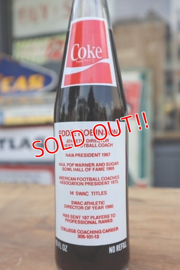画像4: ck-016 Grambling State University "Eddie Robinson"  / 1980's Coca Cola Bottle