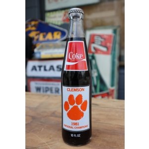 画像: ck-009 Clemson University / CLEMSON TIGERS 1981 National Champions Coca Cola Bottle