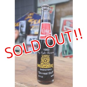画像: ck-006 University of Missouri / Missouri Tigers 1983 Big Eight Champion Coca Cola Bottle