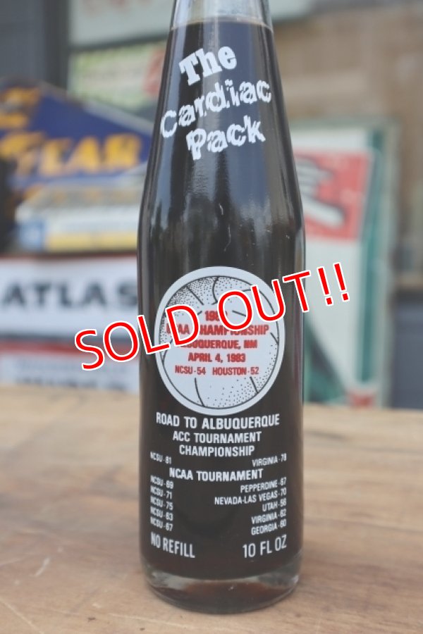 画像3: ck-008 North Carolina State University / Wolfpack 1983 NCAA Champion Coca Cola Bottle