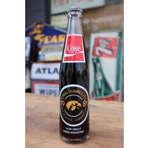 画像: ck-011 University of Iowa / Iowa Hawkeyes 1981 Coca Cola Bottle