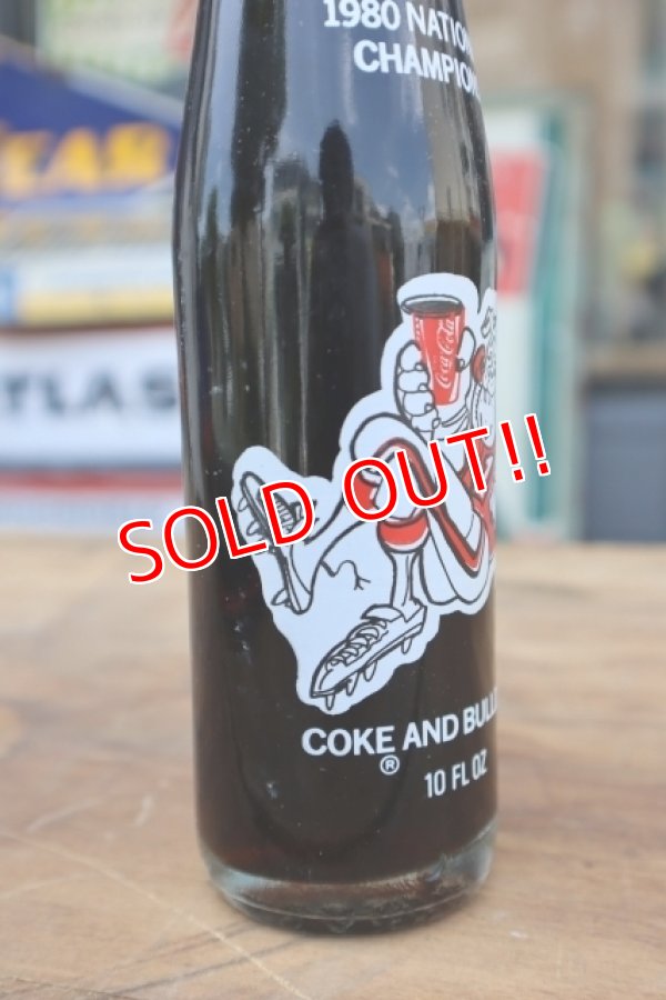 画像3: ck-018 University of Georgia  / Georgia Bulldogs 1980 NATIONAL CHAMPION Coca Cola Bottle