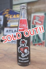 画像: ck-008 North Carolina State University / Wolfpack 1983 NCAA Champion Coca Cola Bottle