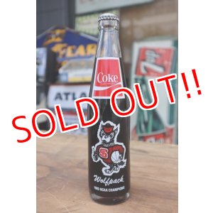 画像: ck-008 North Carolina State University / Wolfpack 1983 NCAA Champion Coca Cola Bottle