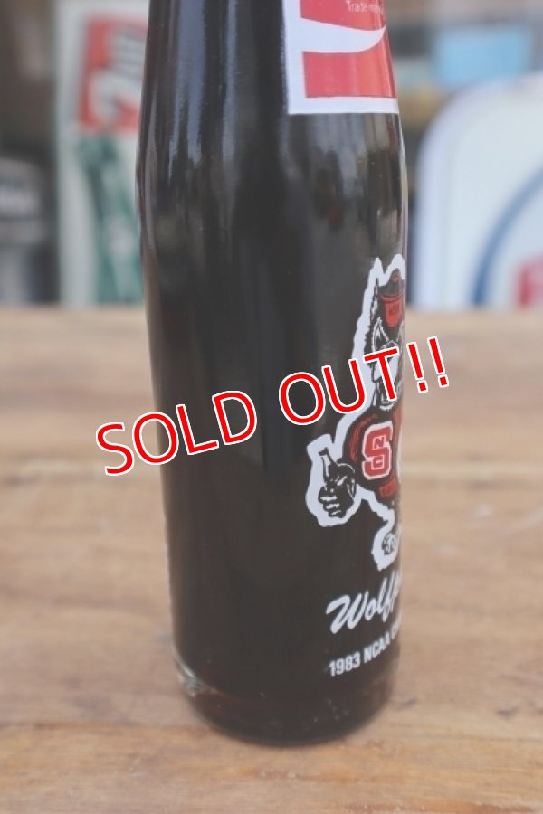 画像4: ck-008 North Carolina State University / Wolfpack 1983 NCAA Champion Coca Cola Bottle