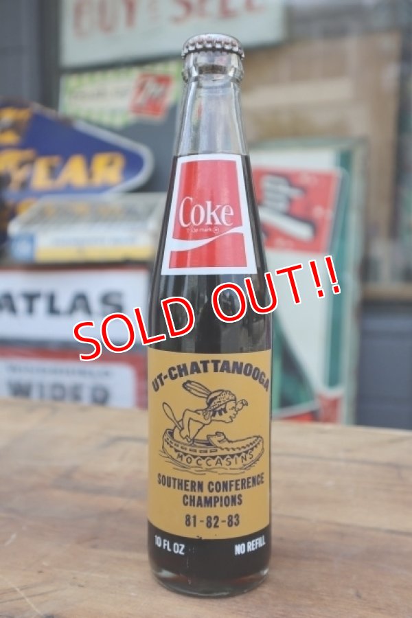 画像1: ck-022 University of Tennessee / Chattanooga 1983 Coca Cola Bottle